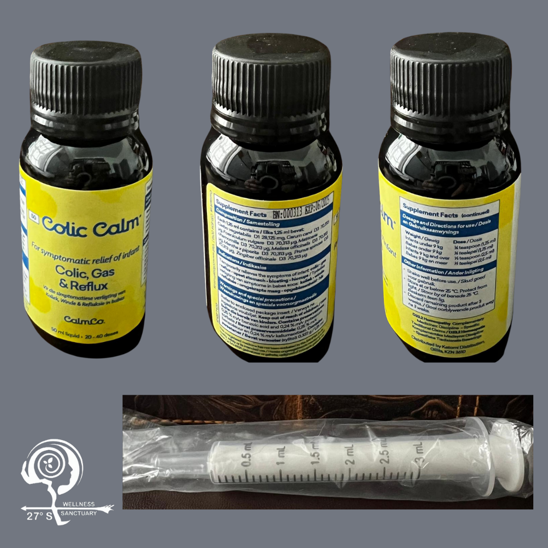 CalmCo Colic Calm | Natural Gripe Water Alternative | 50ml: 20 - 40 doses