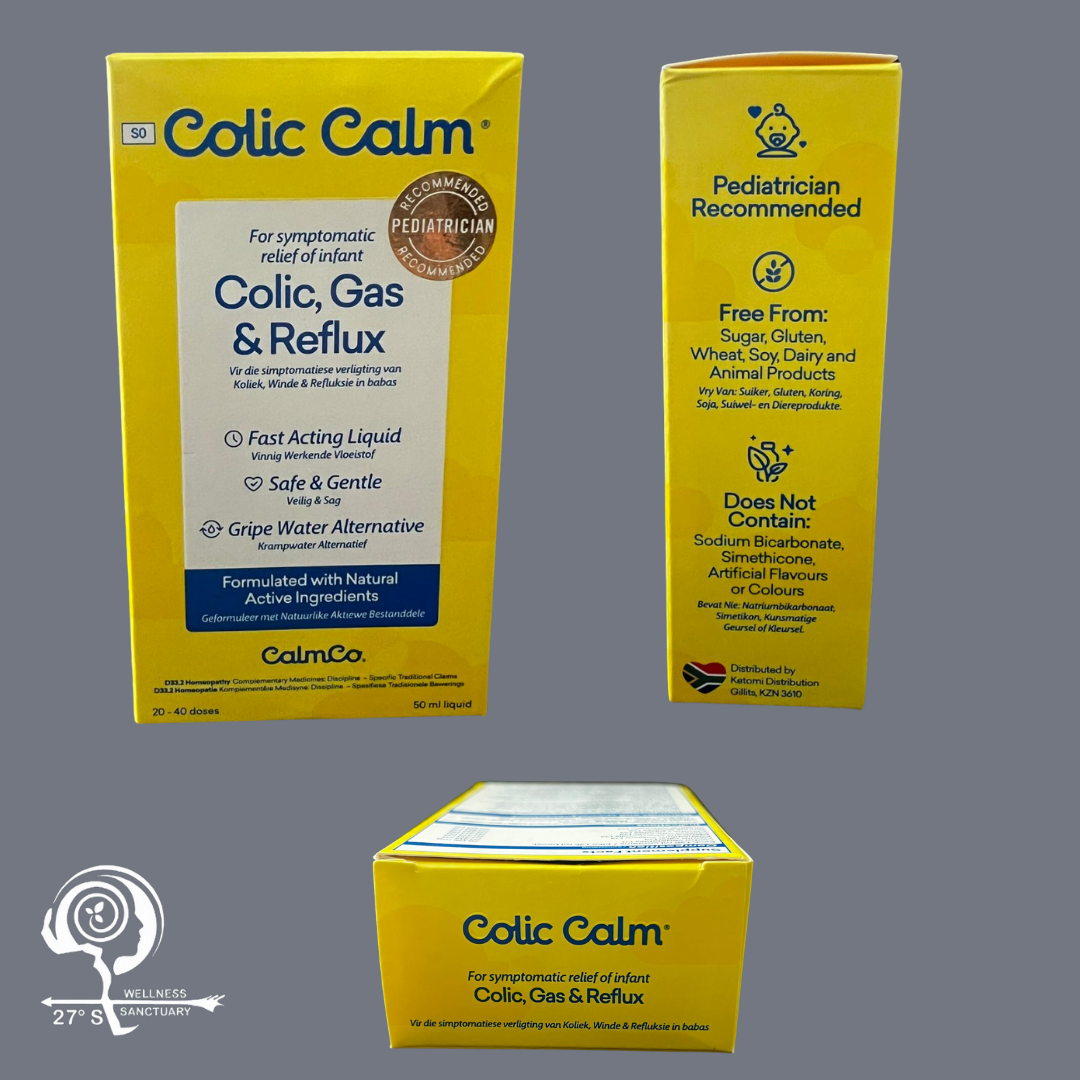 CalmCo Colic Calm | Natural Gripe Water Alternative | 50ml: 20 - 40 doses