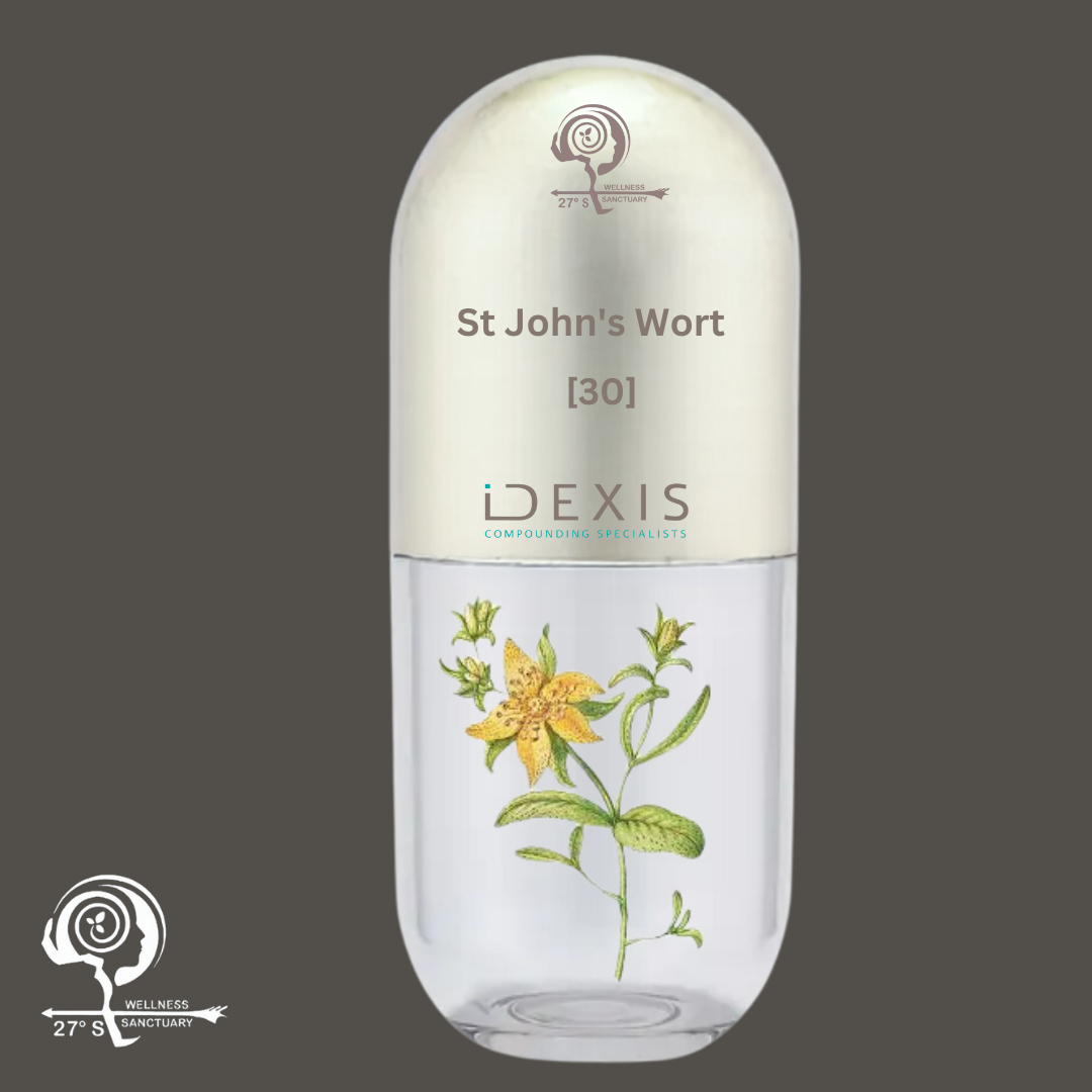 St John's Wort | Hypericum perforatum | Johanneskruid, Seeroogbossie [Idexis] Capsules x 30