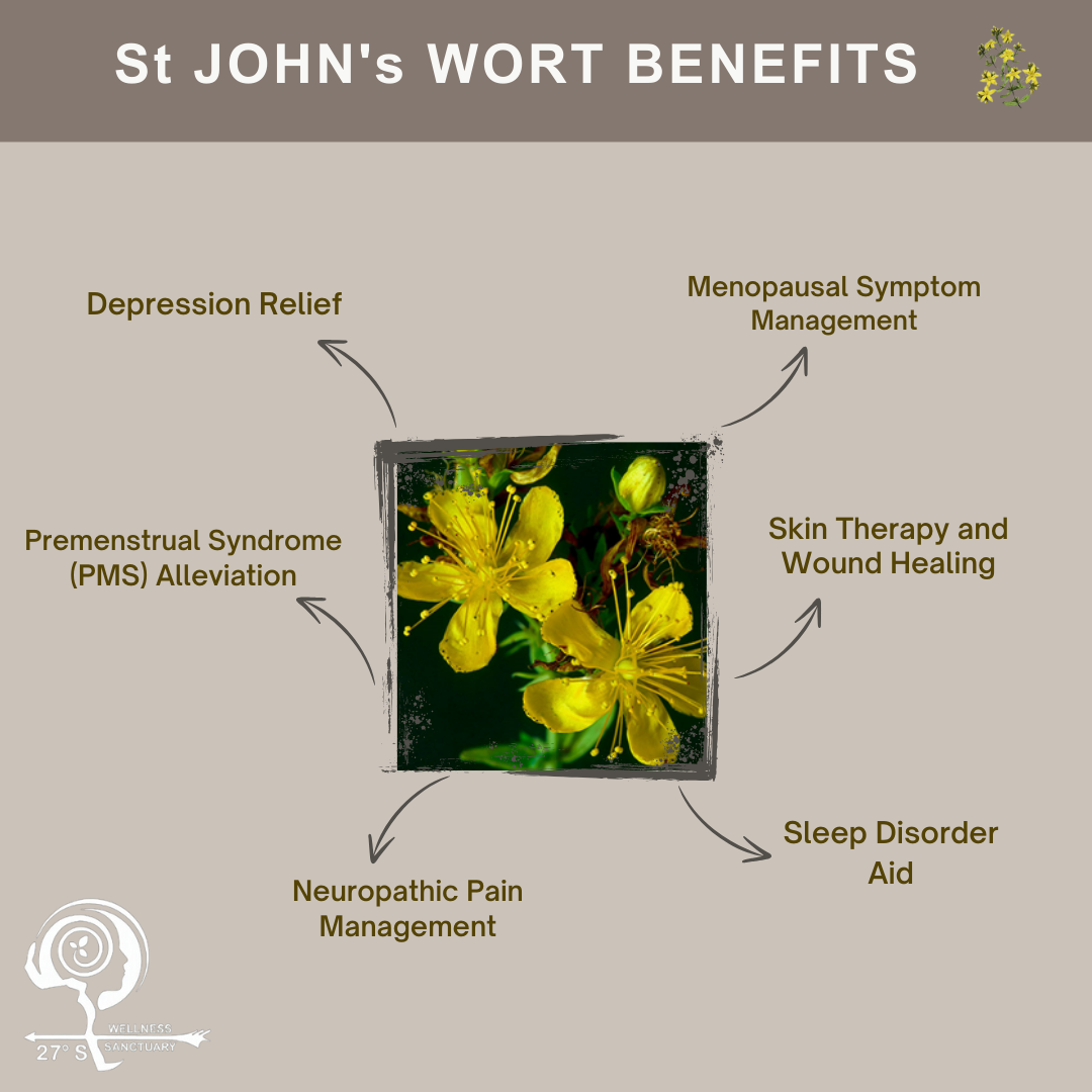 St John's Wort | Hypericum perforatum | Johanneskruid, Seeroogbossie [Idexis] Capsules x 30