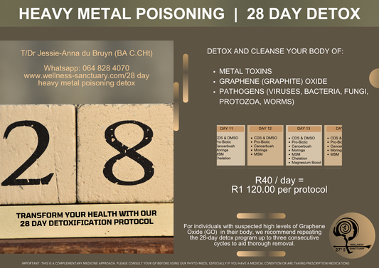 28 DAY HEAVY METAL POISONING DETOX