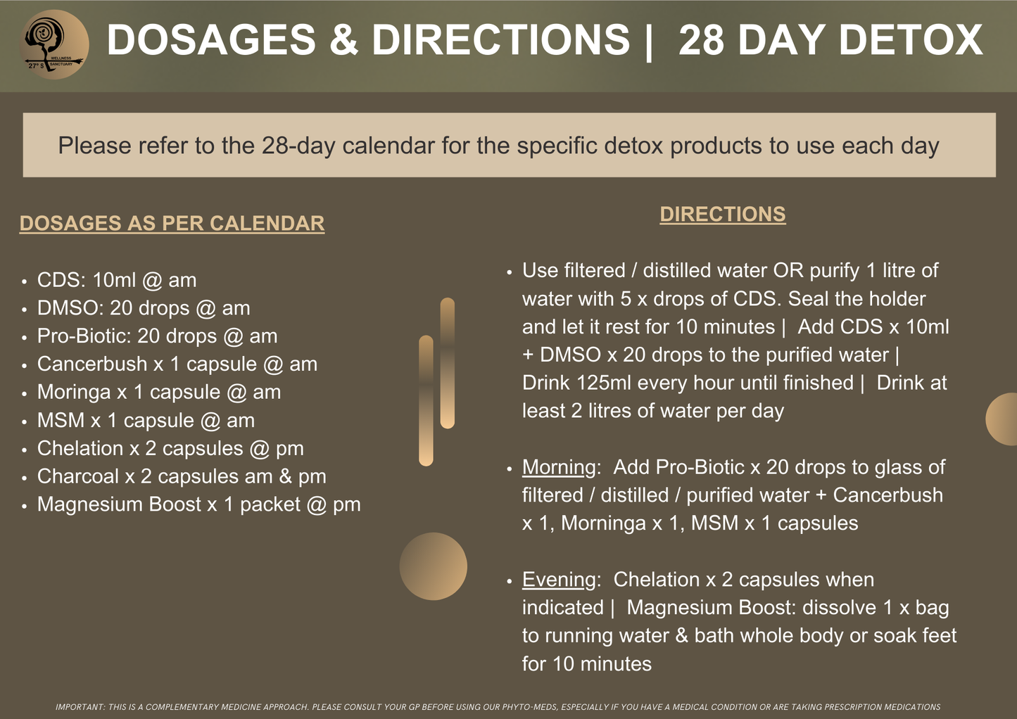28 DAY HEAVY METAL POISONING DETOX