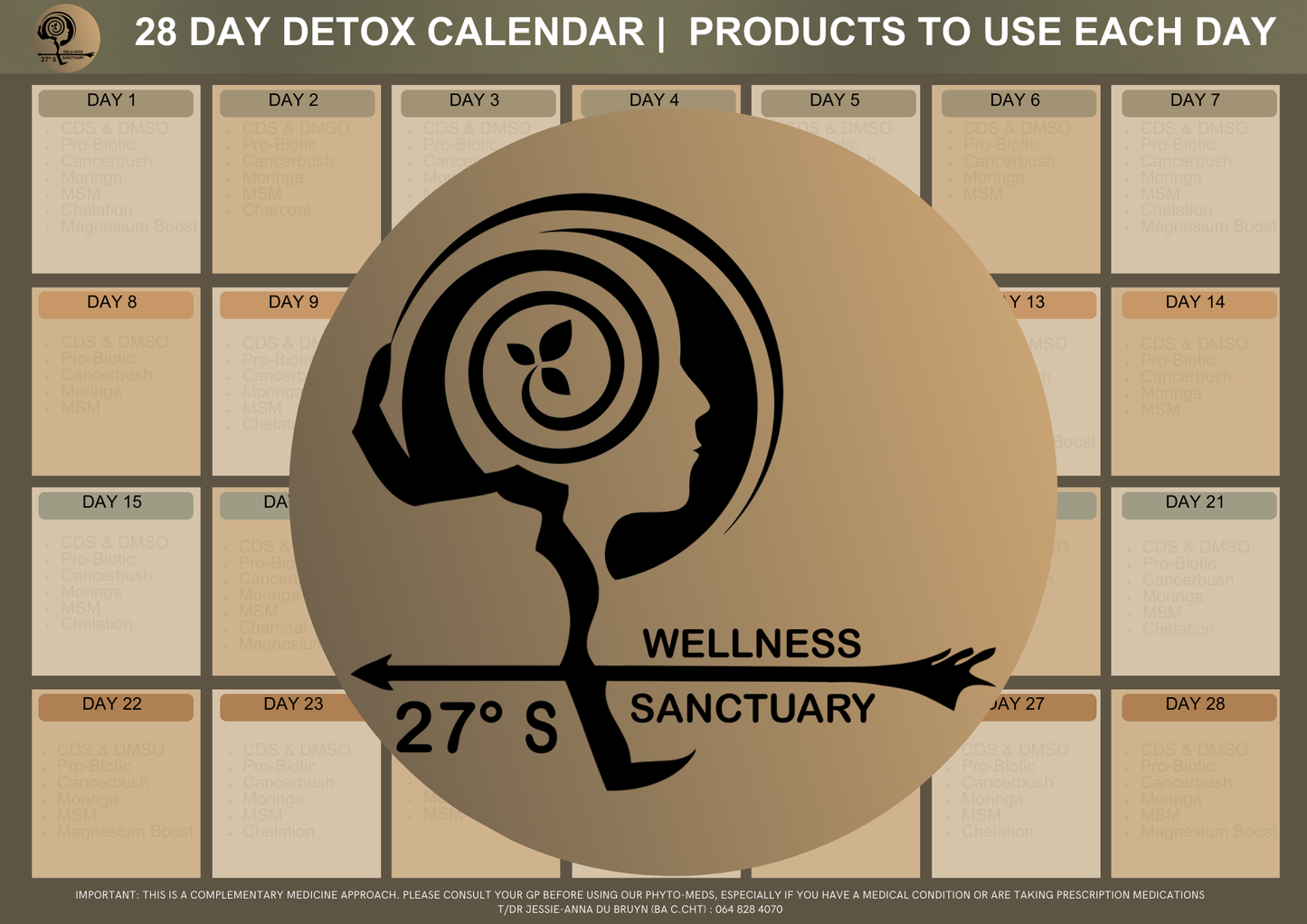 28 DAY HEAVY METAL POISONING DETOX